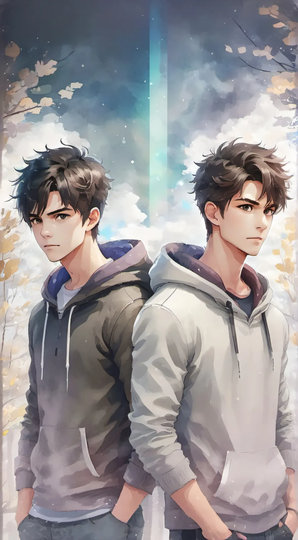 ai character: Raven and Asher background