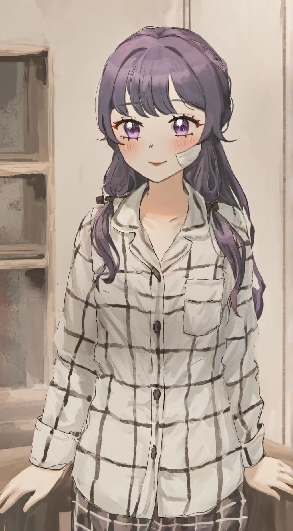 ai character: Ashley🥰 background