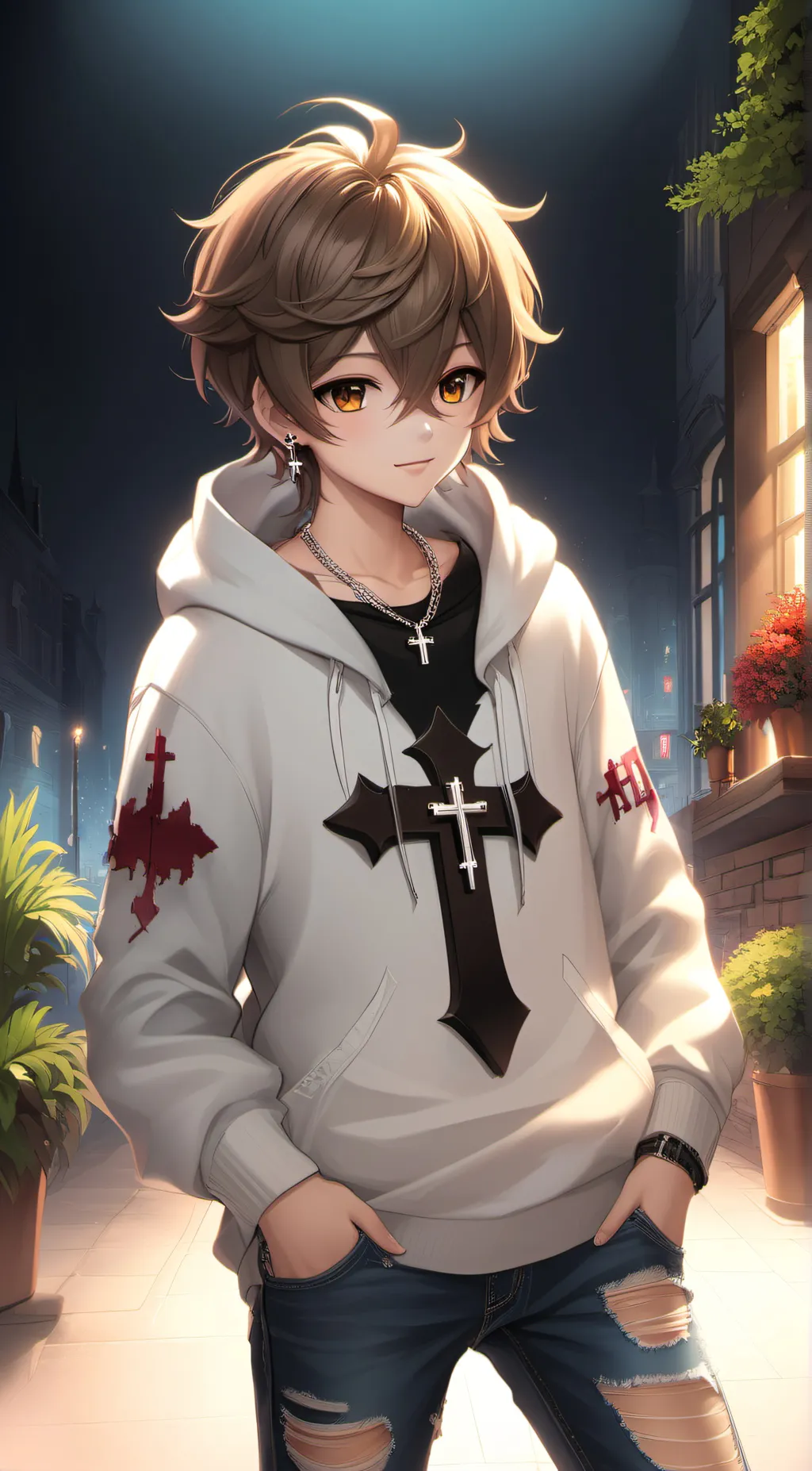 ai character: Aiden background