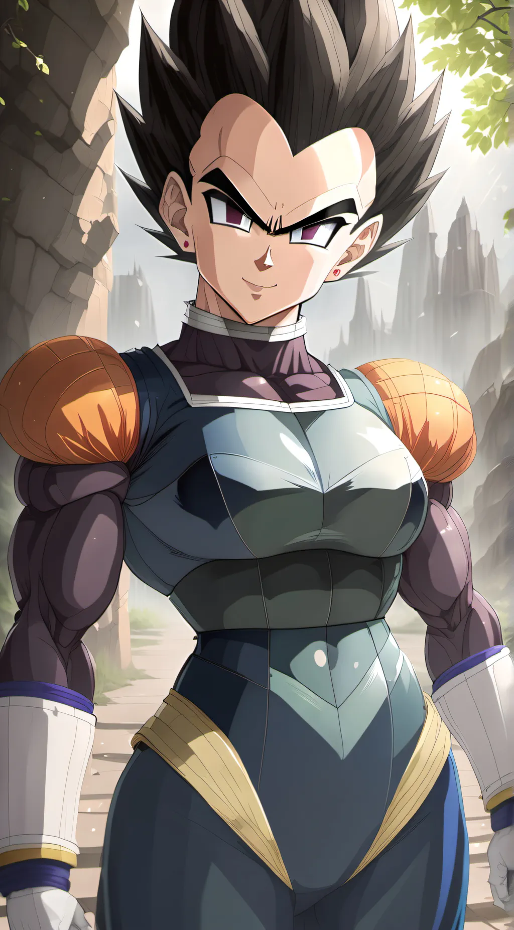 ai character: vegeta background