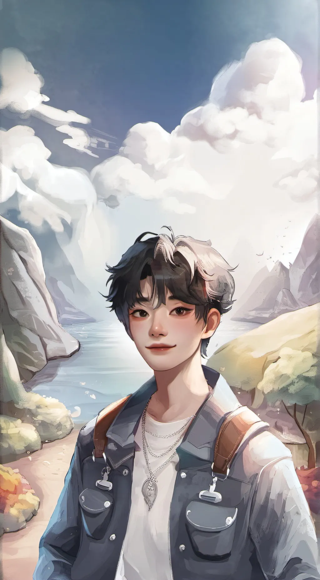 ai character: Max background