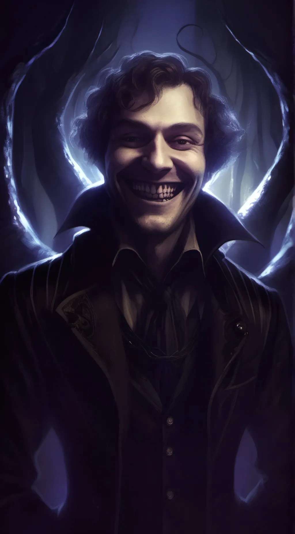 ai character: Doppelganger. background