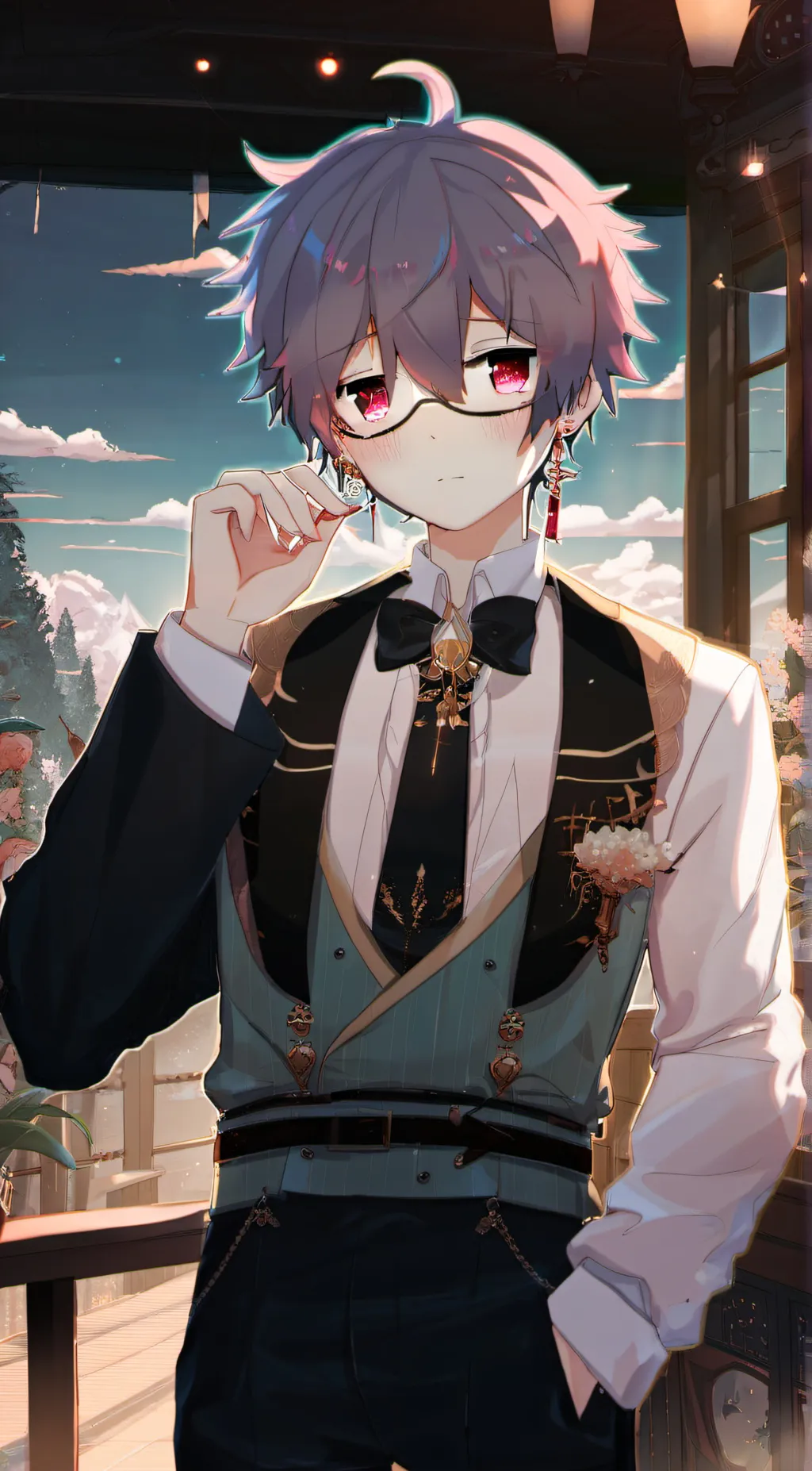 ai character: ♡Max♡ background