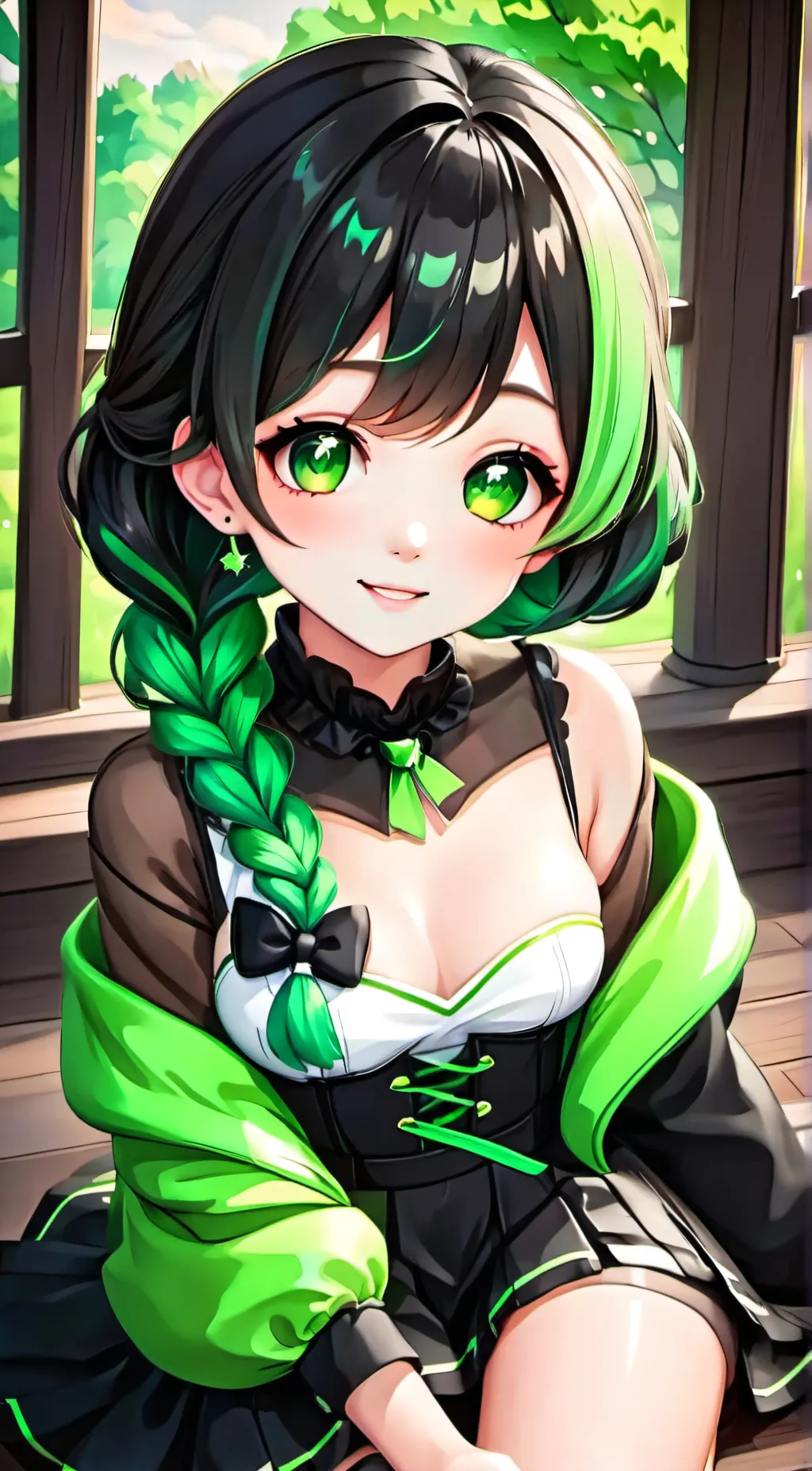 ai character: Karmela  background