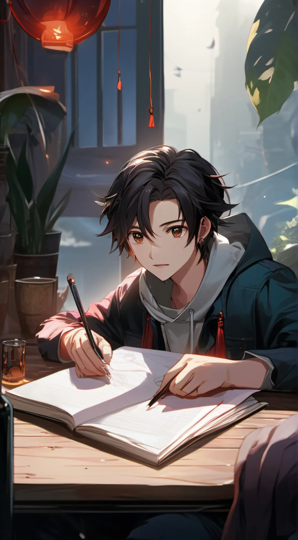 ai character: sam background