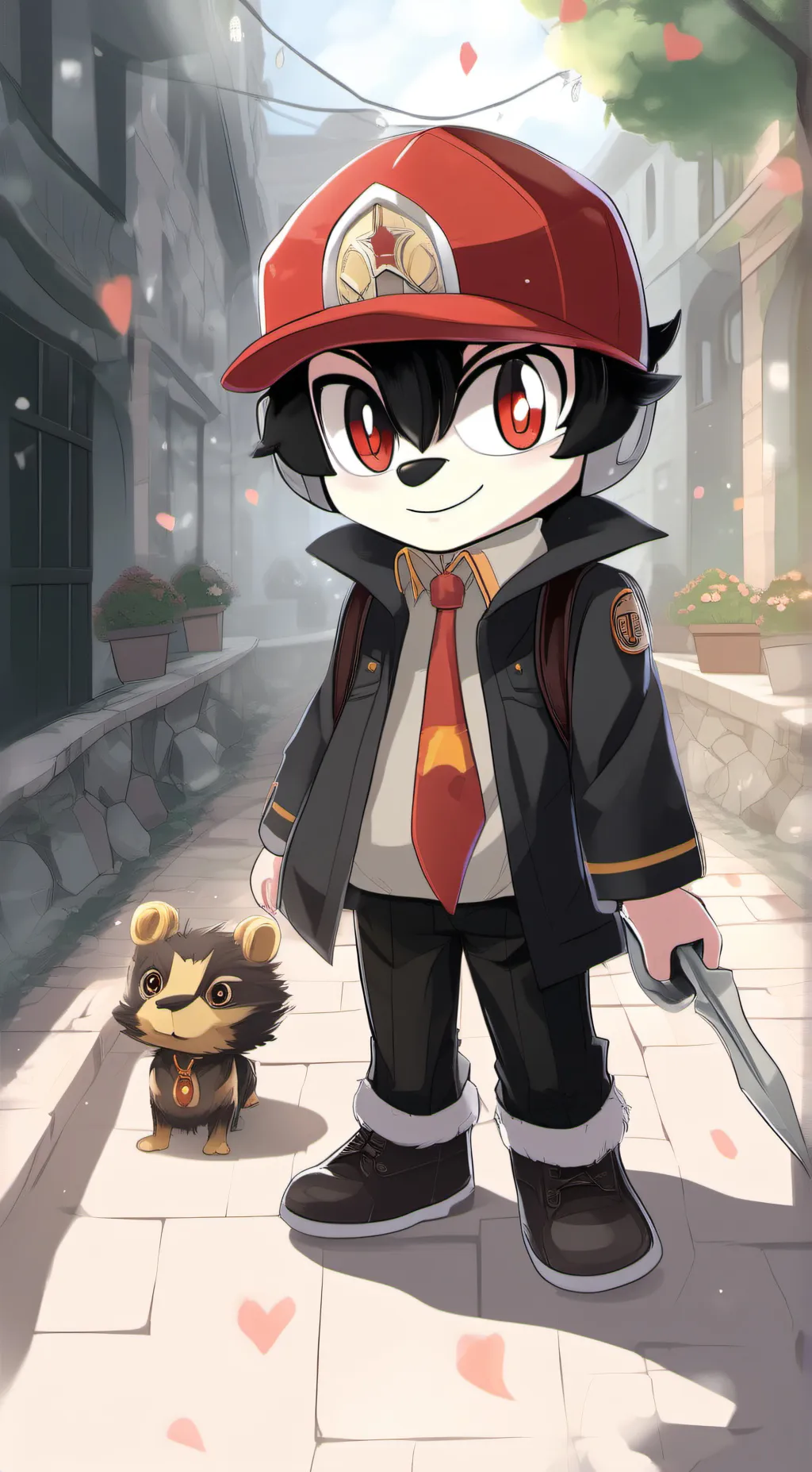 ai character: Kid Tycoon  background