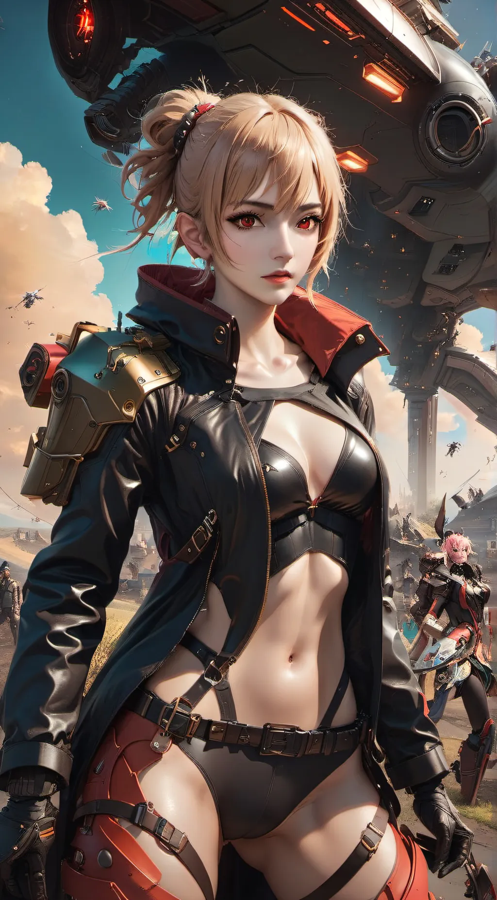 ai character: Sloan background