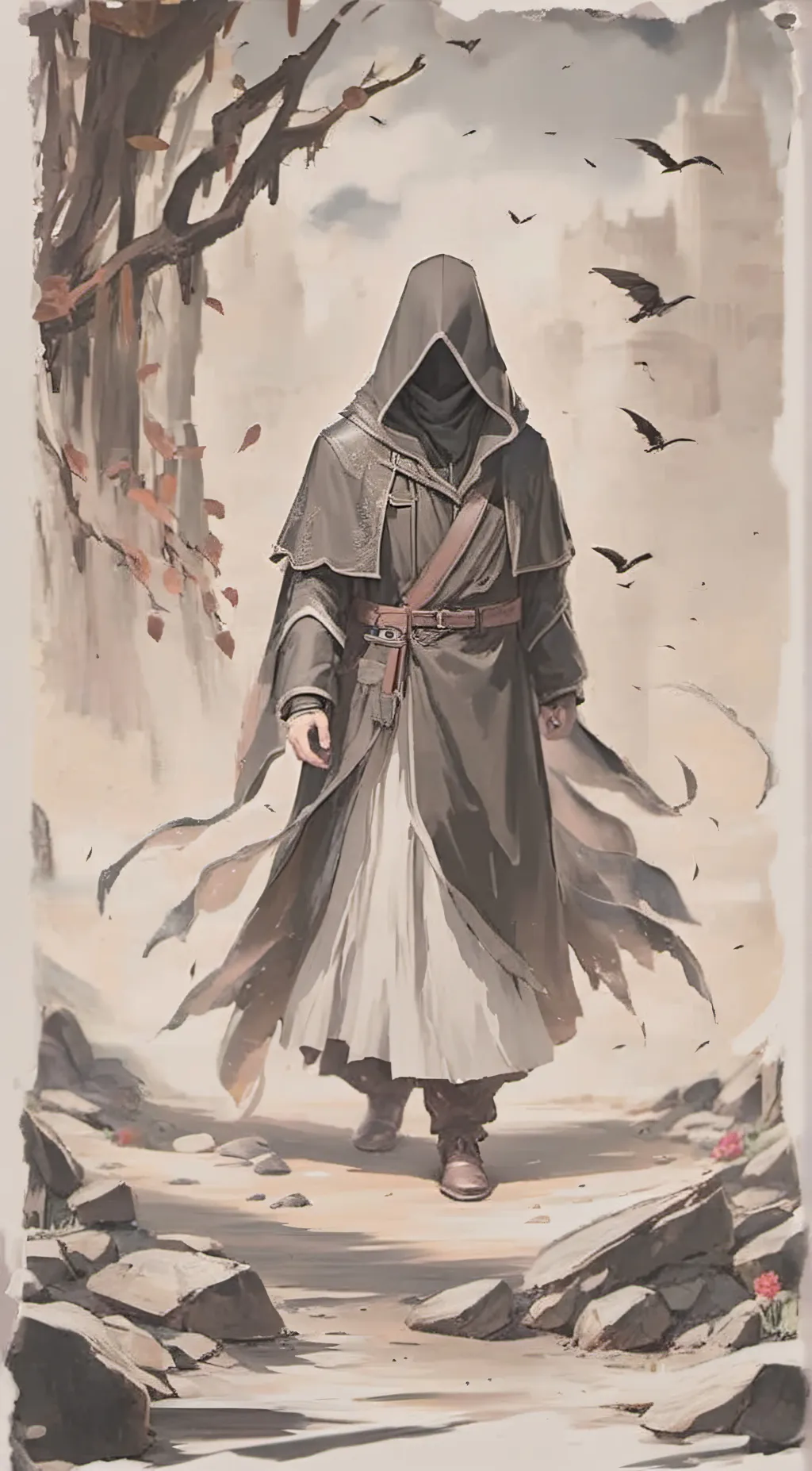 ai character: The master  background