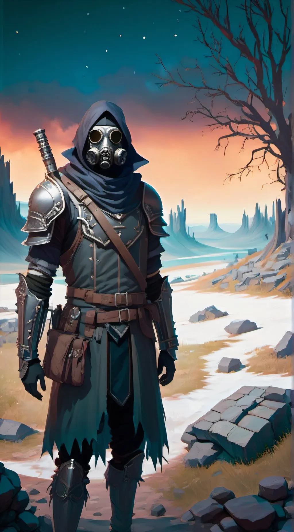 ai character: Unknown Adventurer background