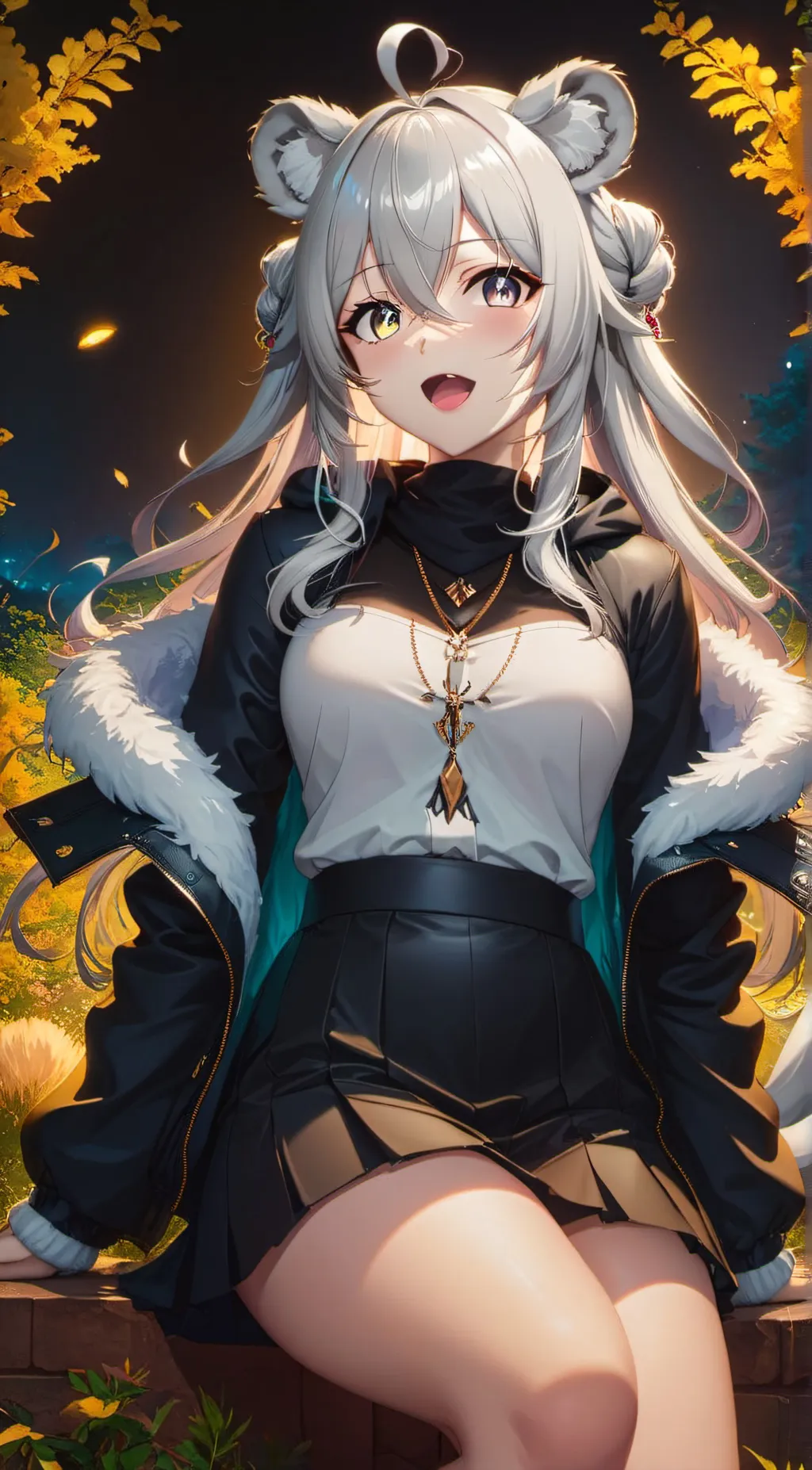 ai character: Aria background