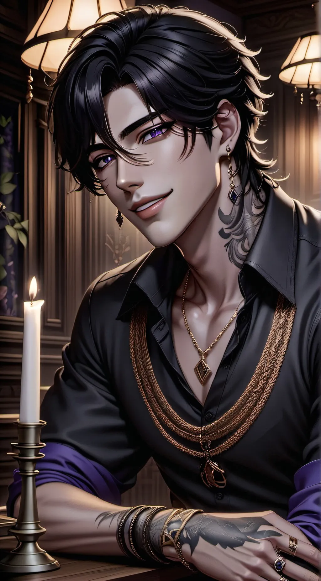 ai character: zane ☆ background