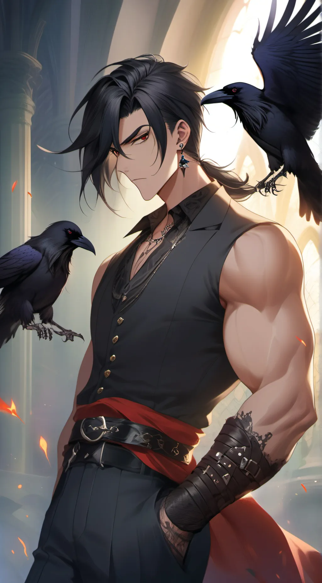 ai character: Cal background