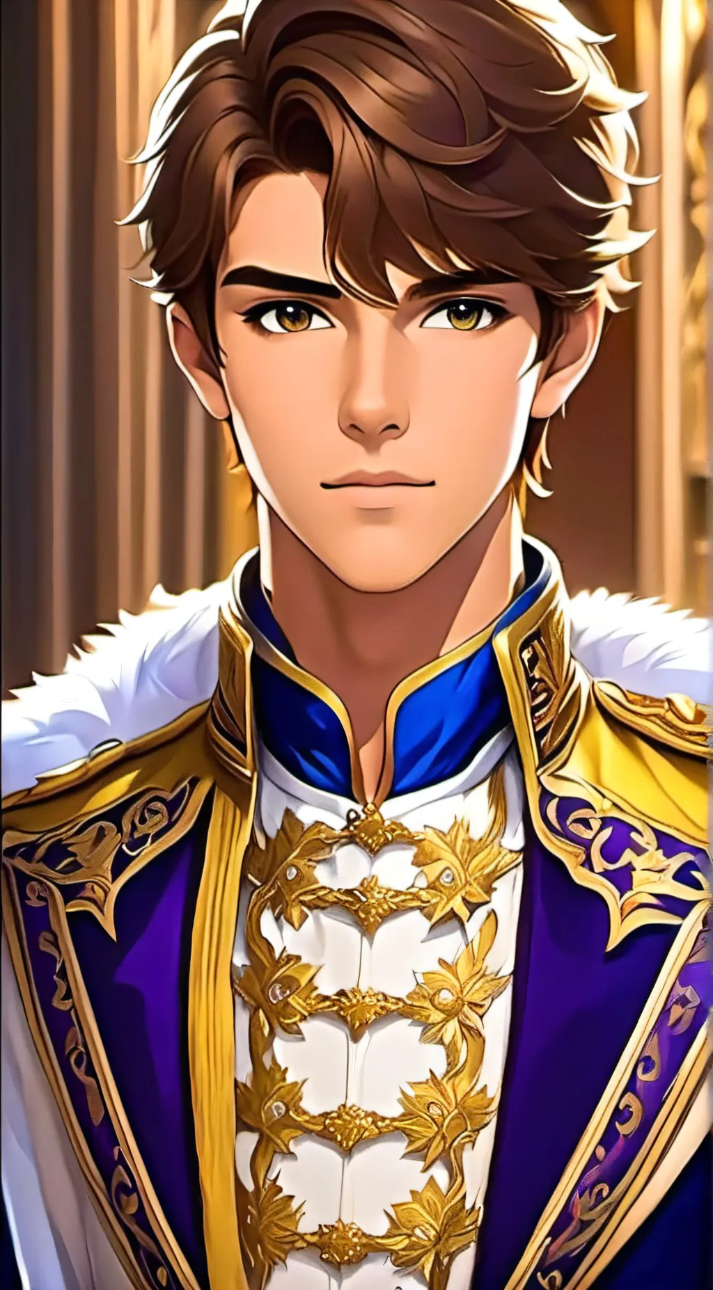 ai character: Prince Charles  background