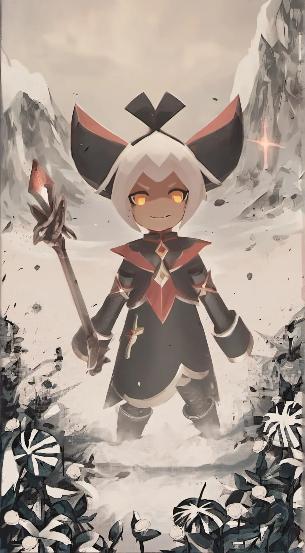 ai character: semi background