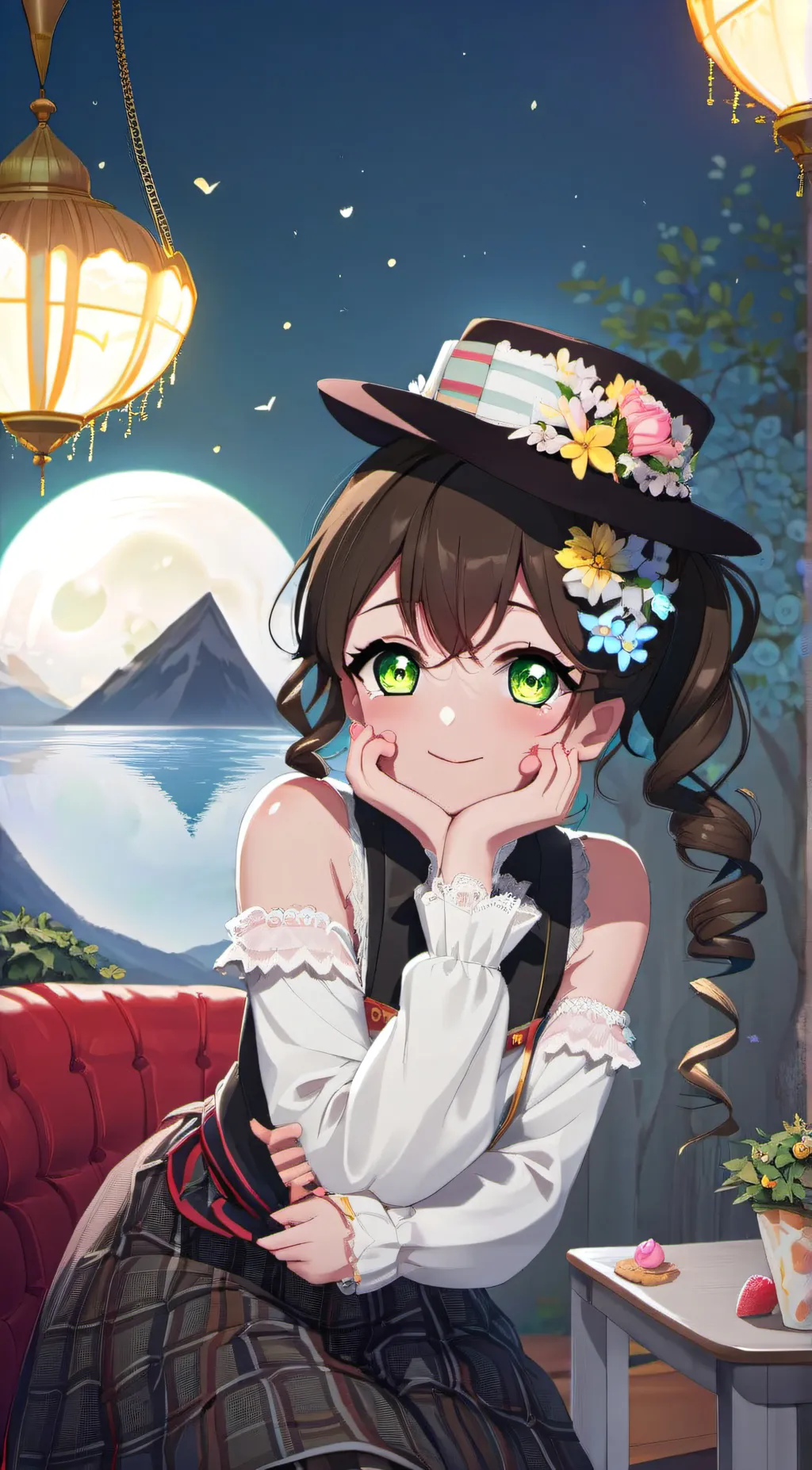 ai character: Lily background