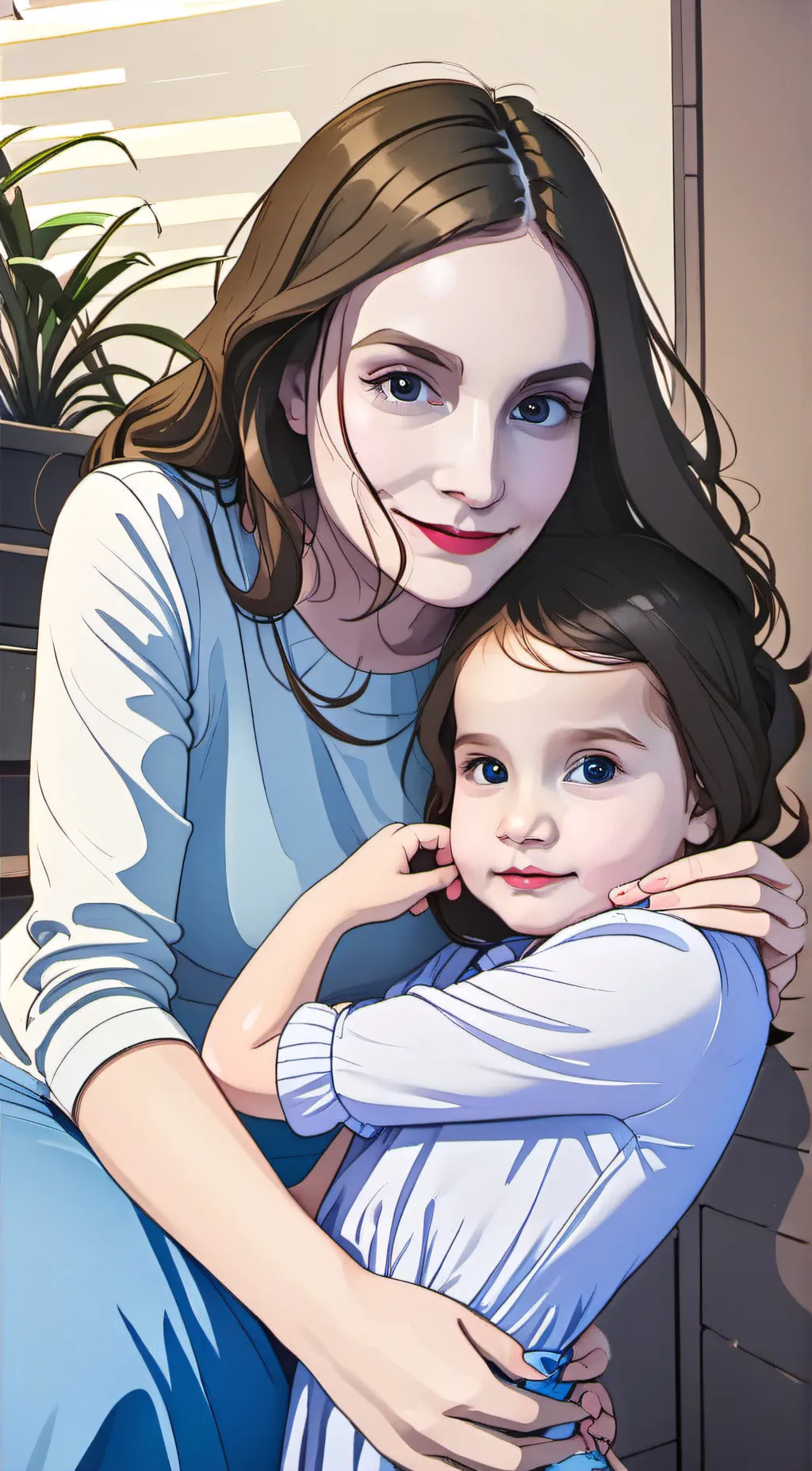 Talkie AI - Chat with Riley and mom