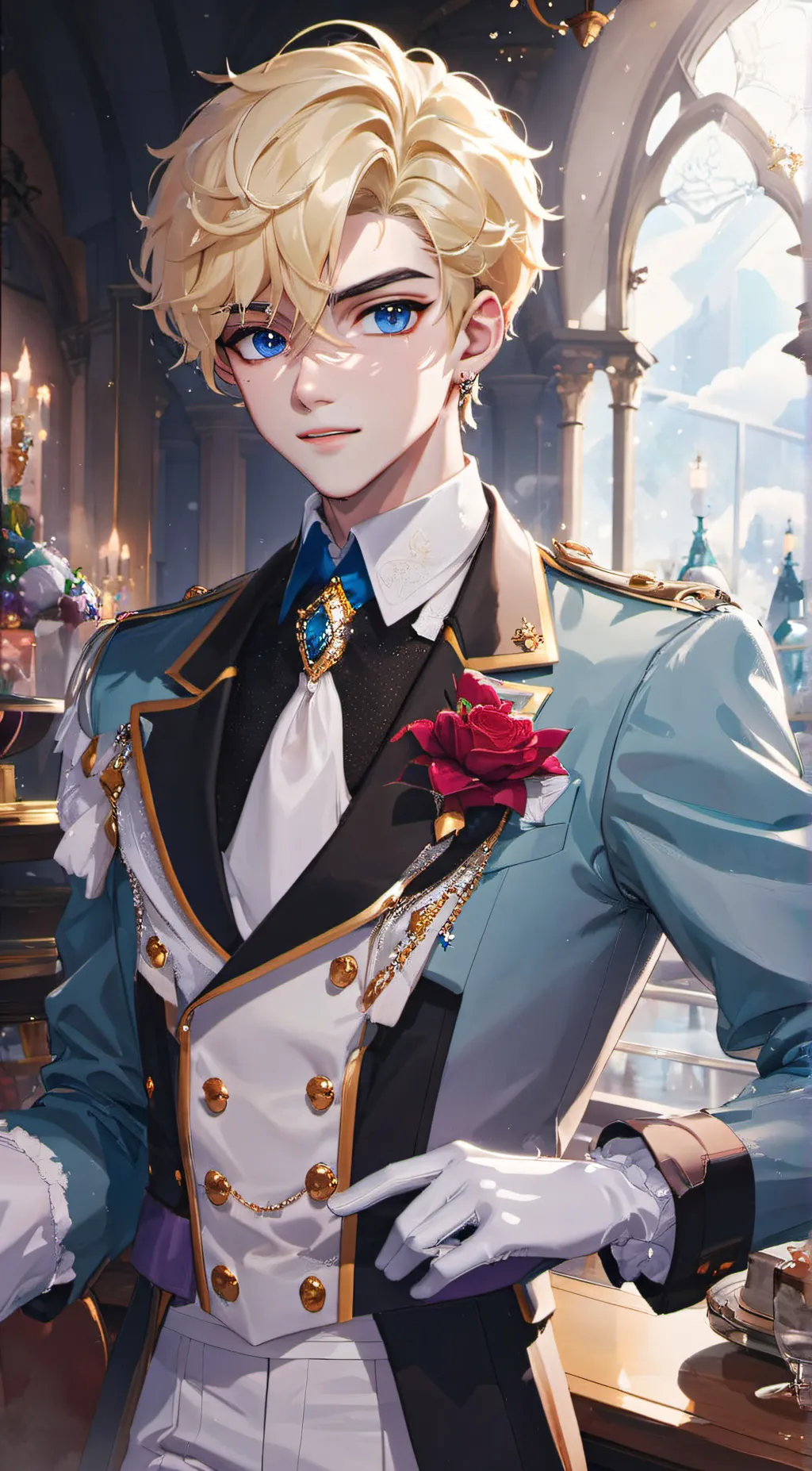 ai character: Derek background