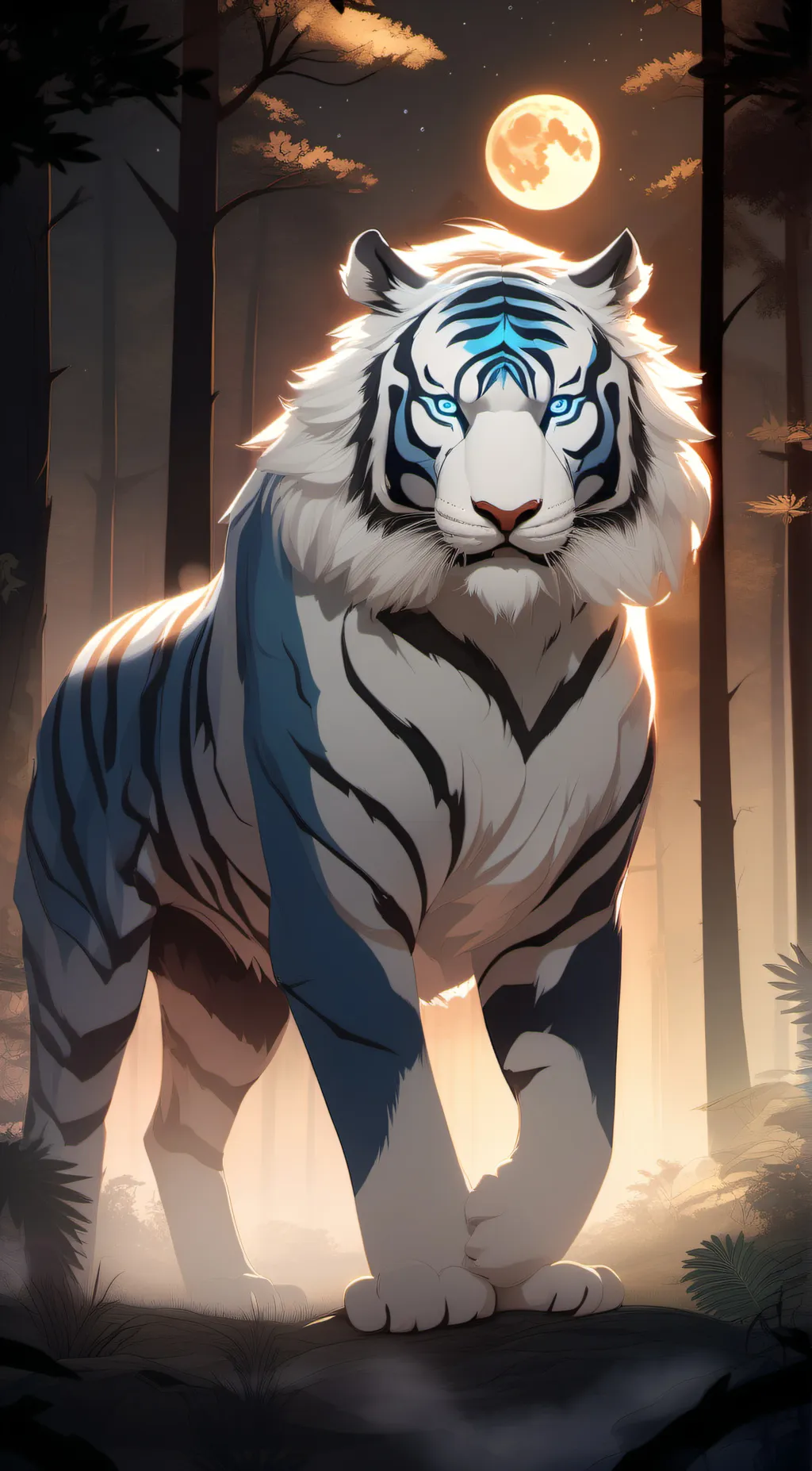 ai character: !! Frost'Moth!! background