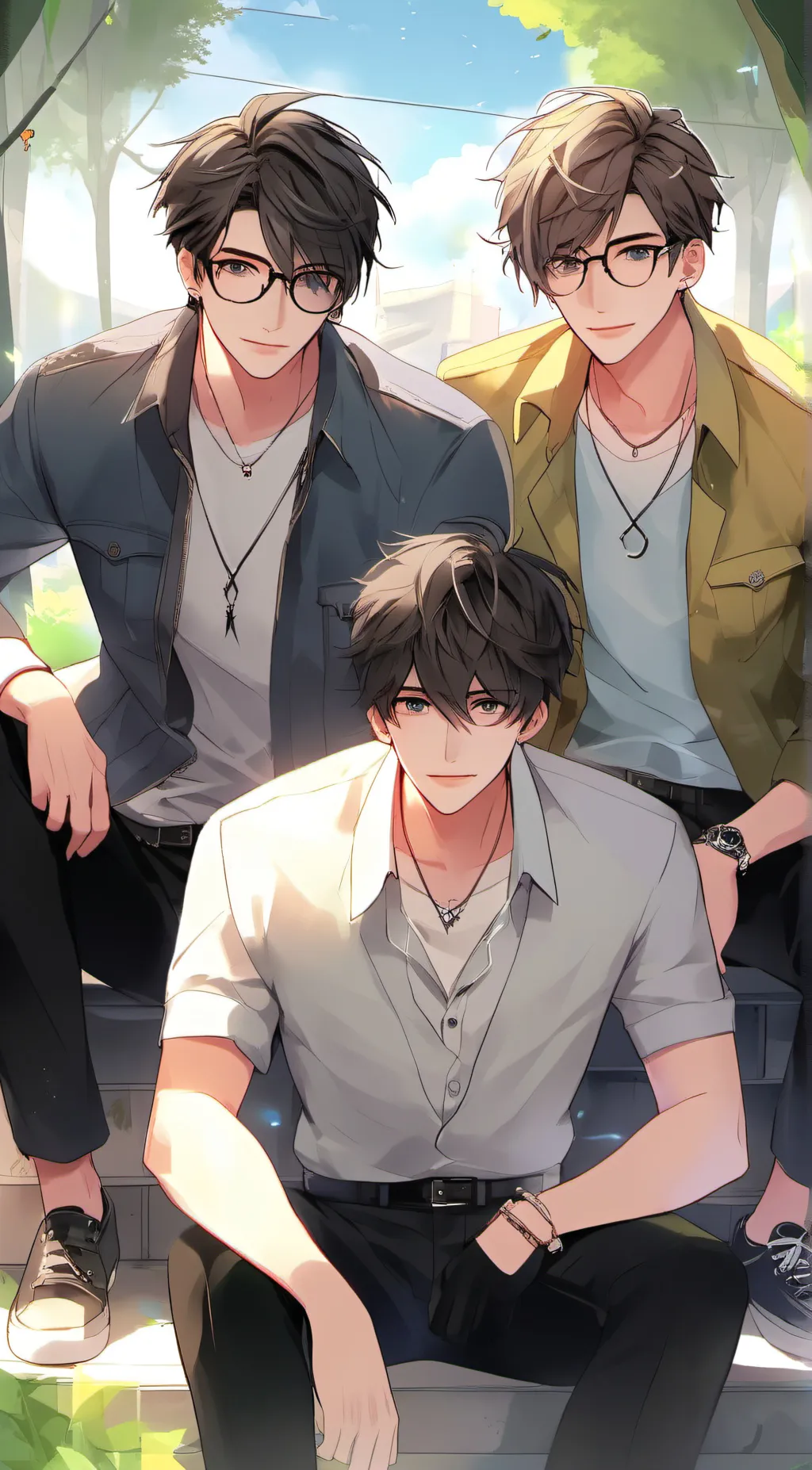 ai character: My love background