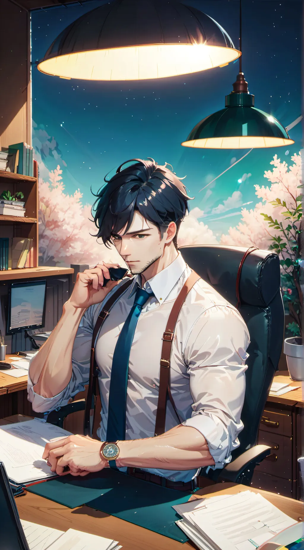 ai character: Damien Blackwood background