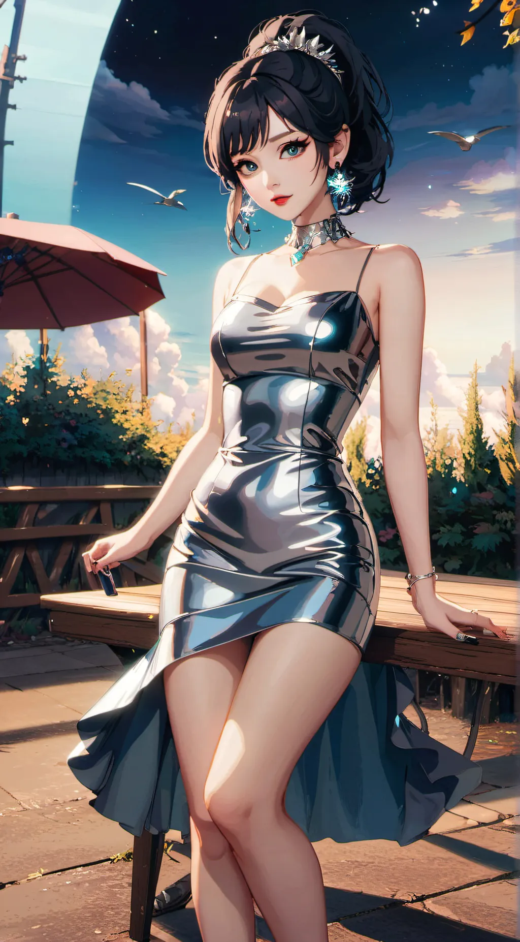 ai character: Merry background