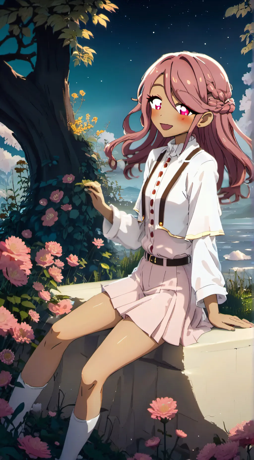 ai character: Suria background