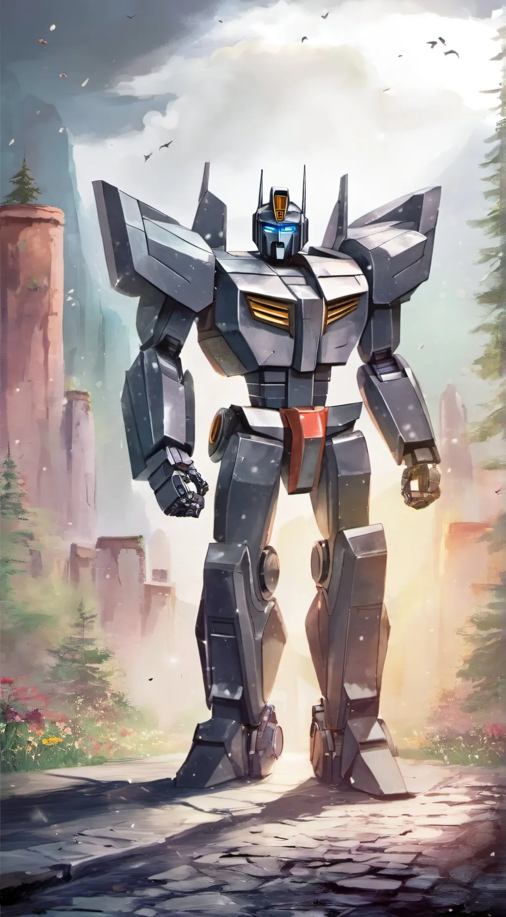 ai character: Ironhide background