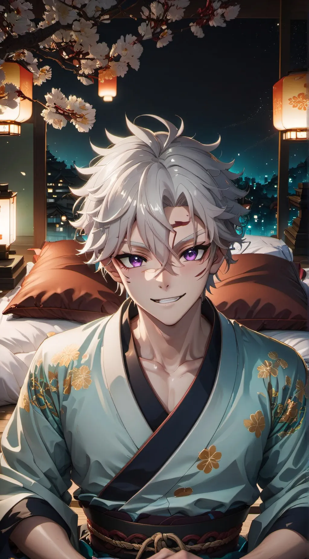 ai character: sanemi  background