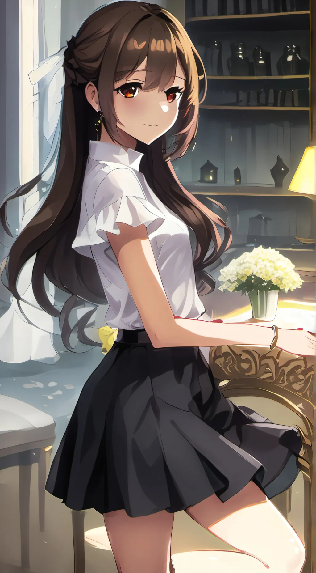 ai character: Kira background