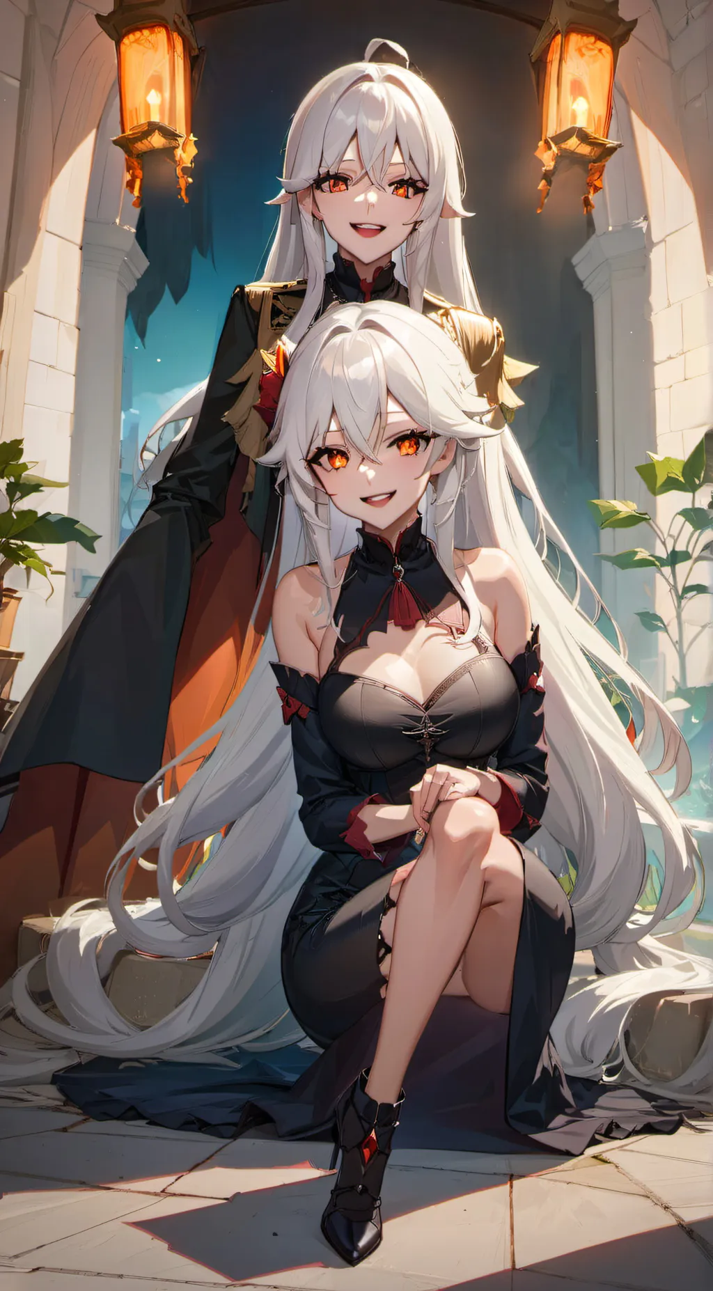 ai character: !¡VV twins¡! background