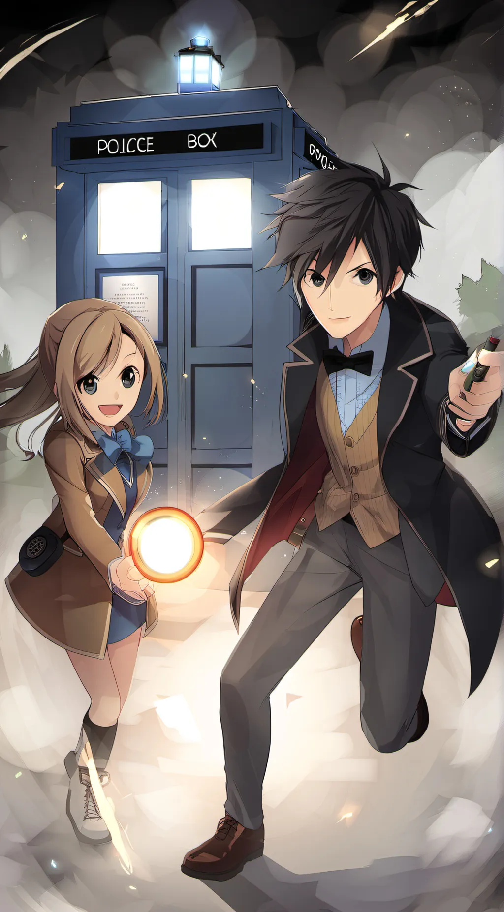 ai character: The Doctor&Chloe background