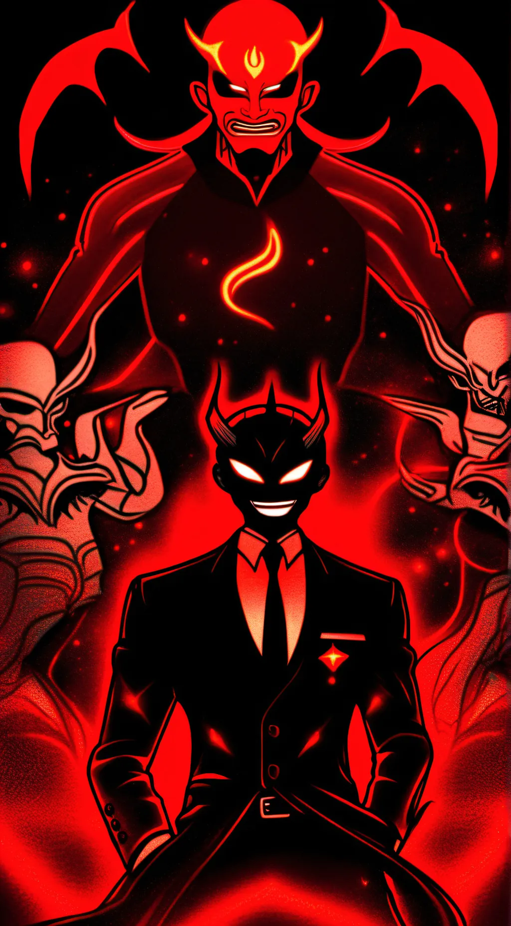 ai character: majinblxxdy n luci background