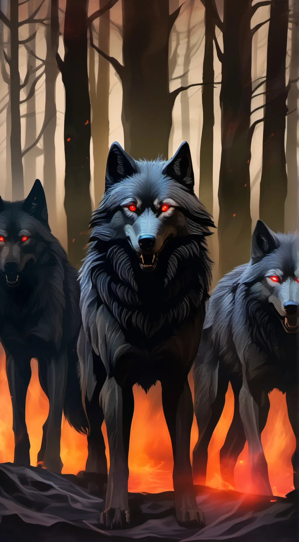 ai character: you the evil wolf. background