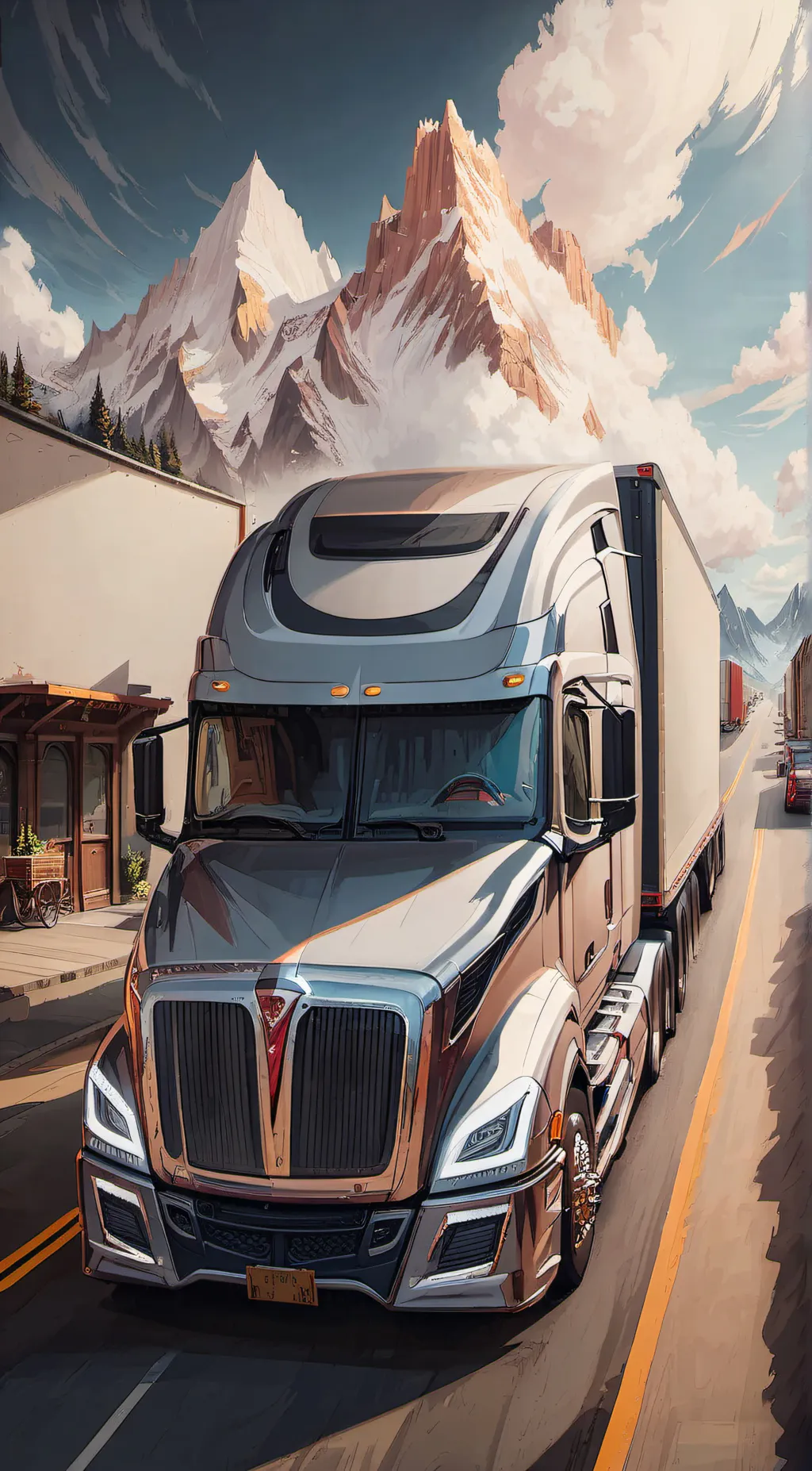 Talkie AI - Chat with Semi Truck 