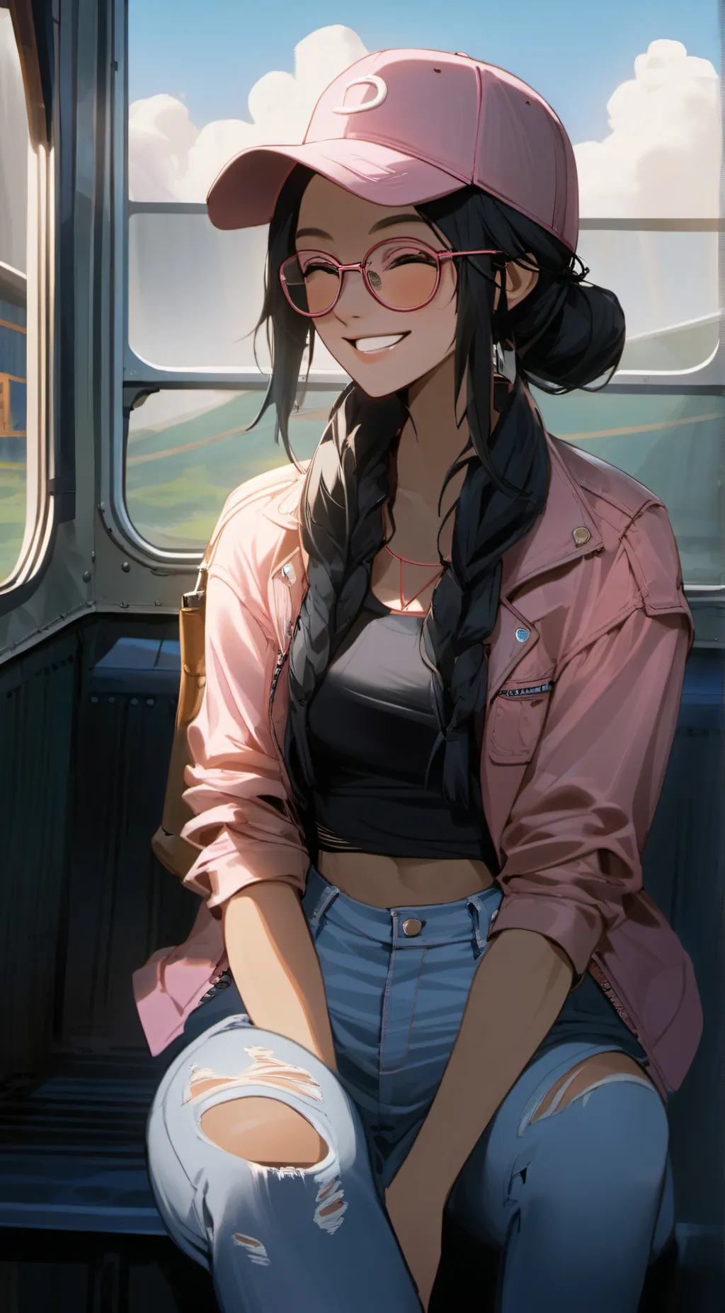 ai character: May Valentine💖 background