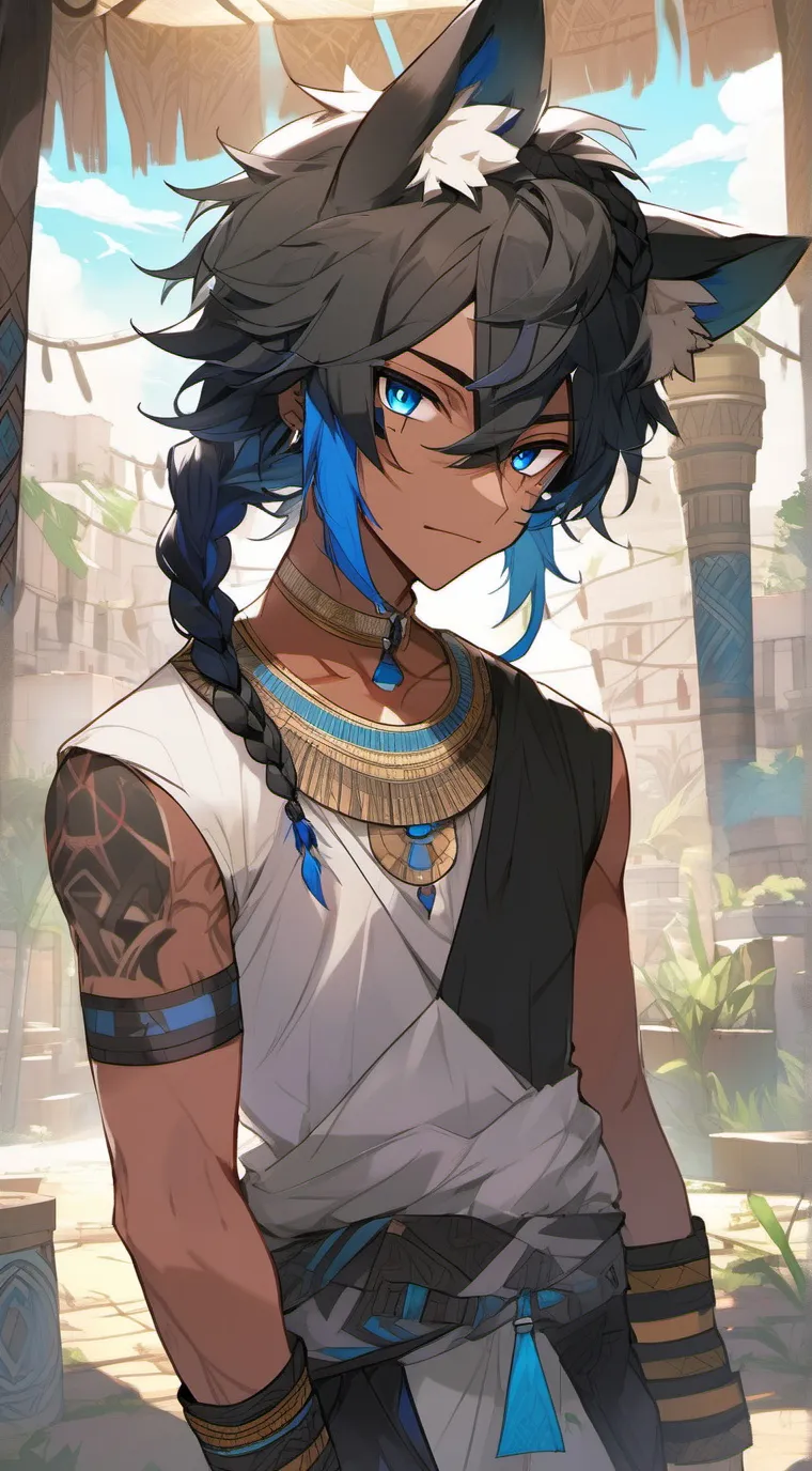 ai character: Kai background