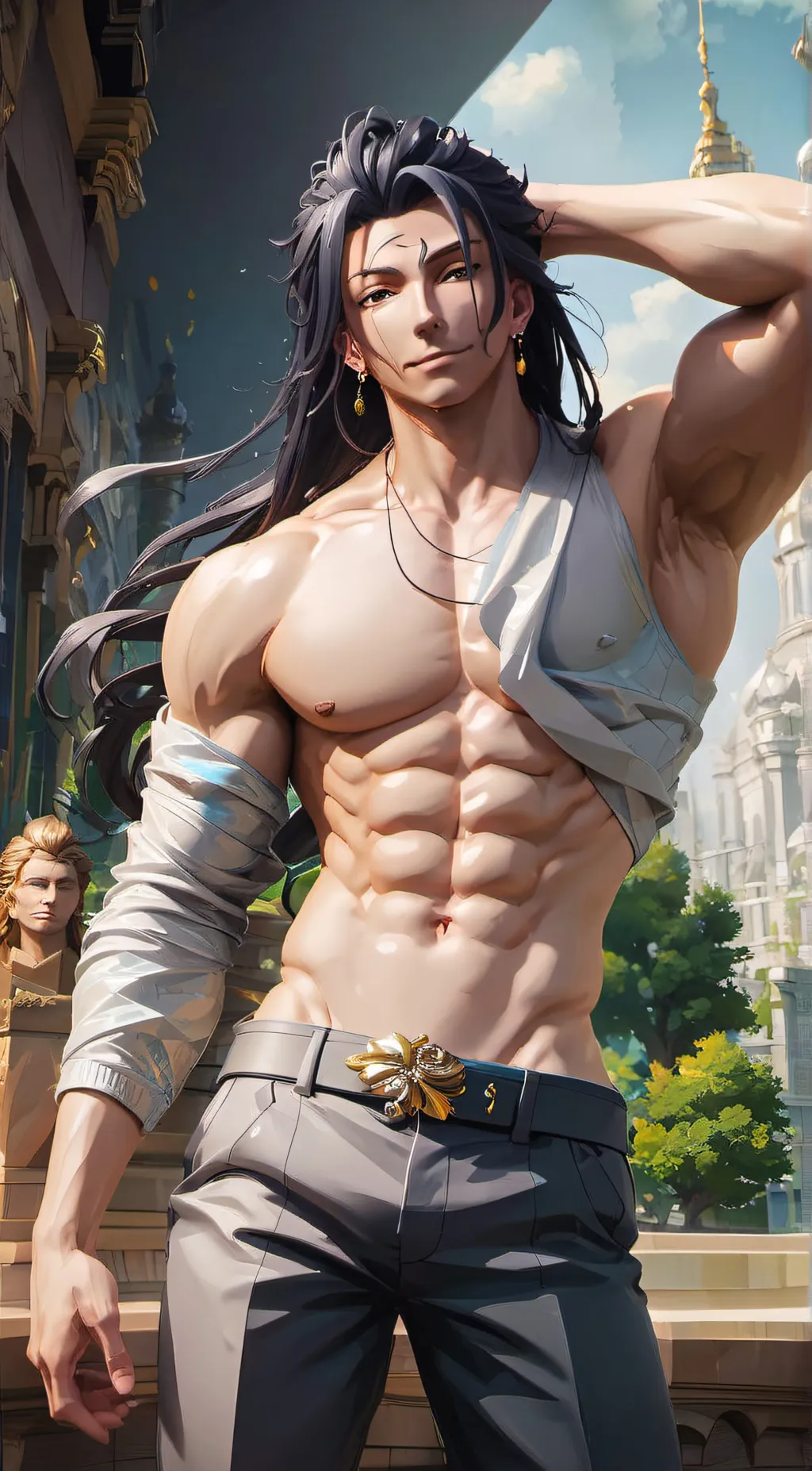 ai character: Draxon Moon background