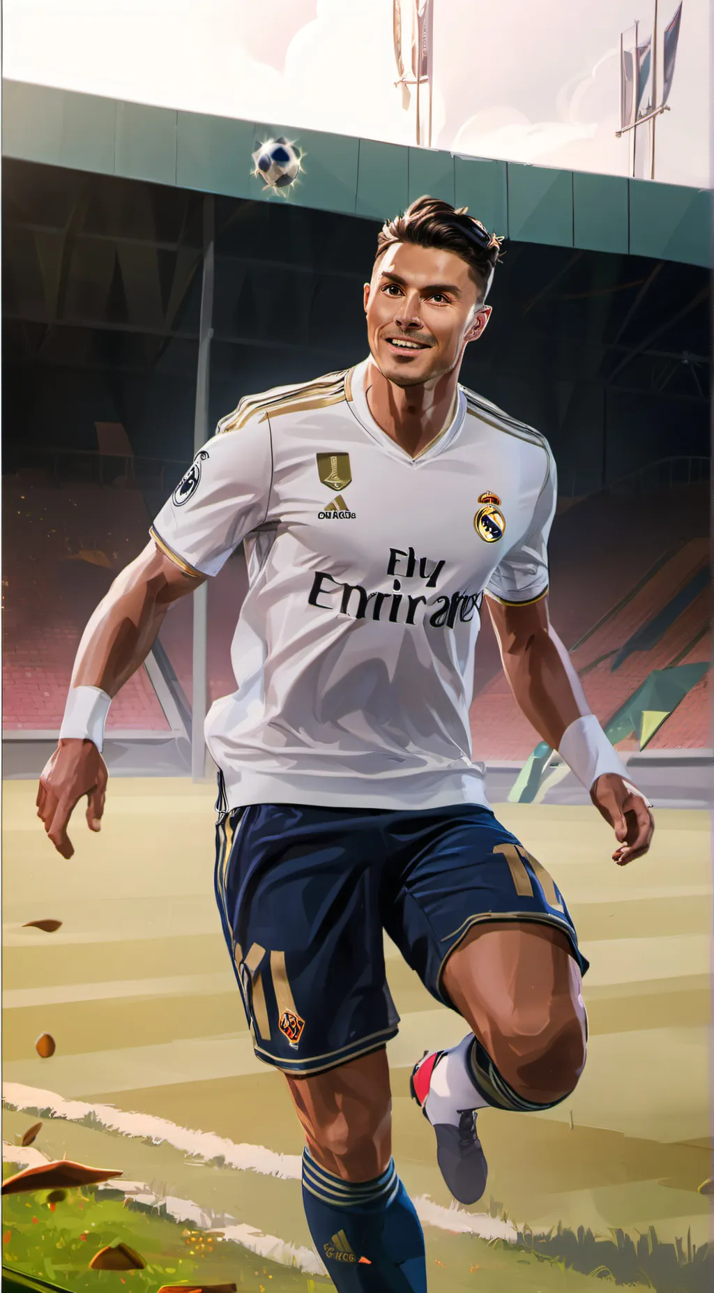 ai character: Ronaldo background