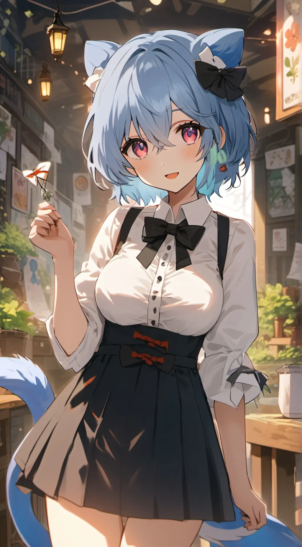 ai character: Luna background