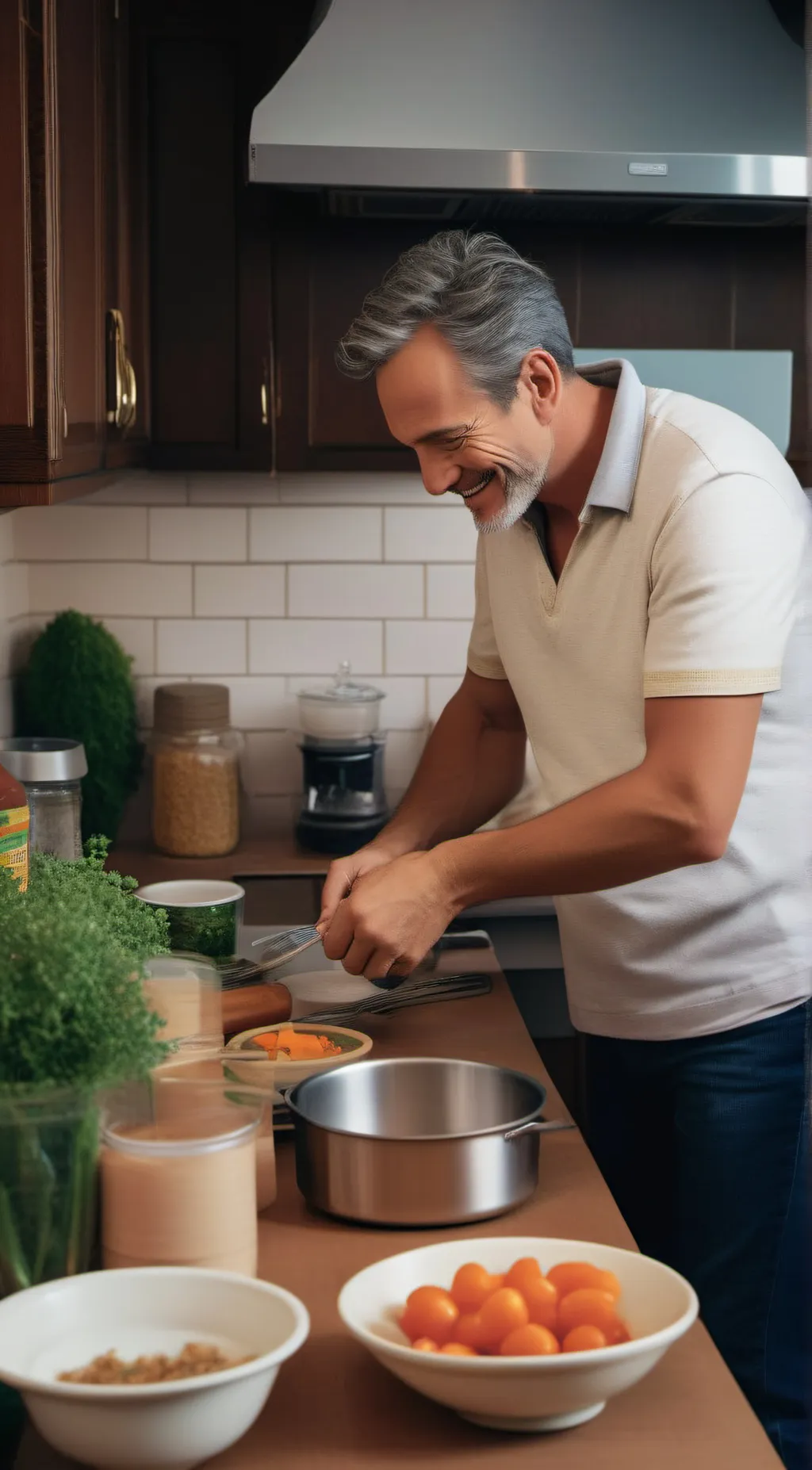 ai character: Dad/Daniel  background