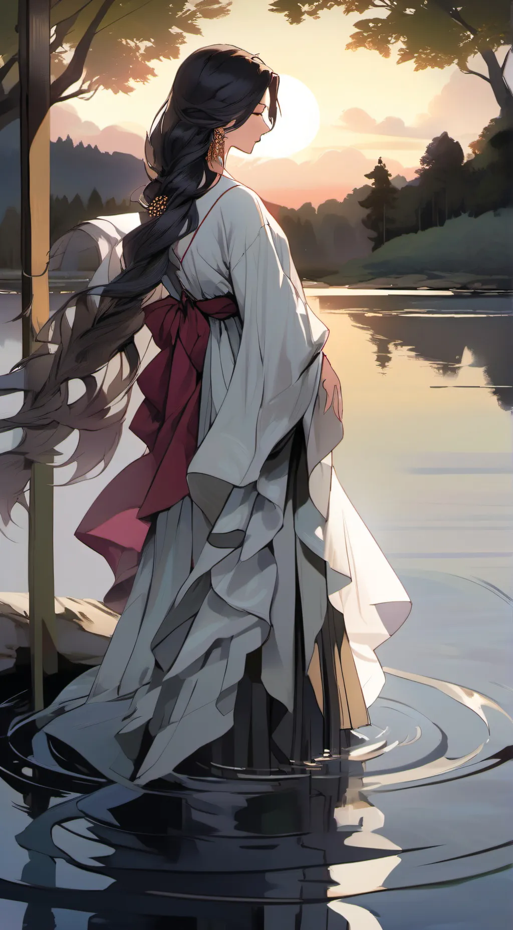 ai character: Evelyn background