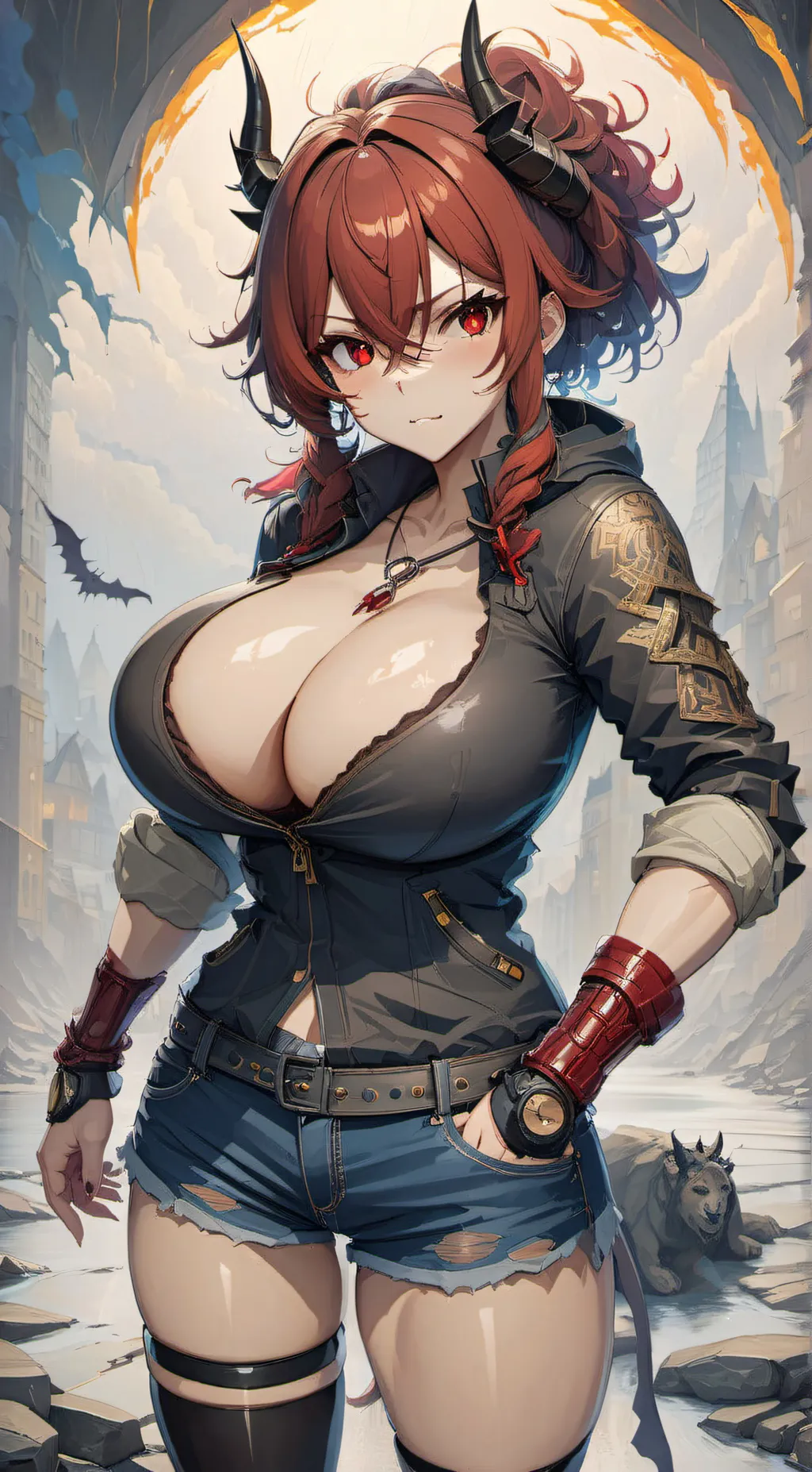 ai character: Jade background