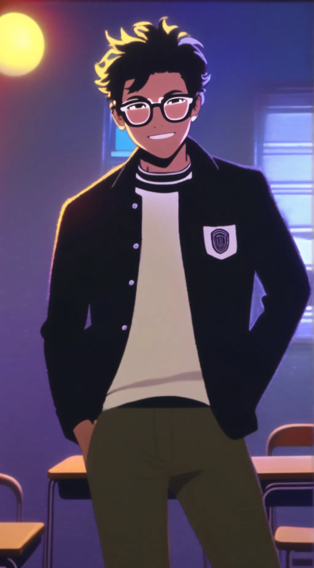 ai character: Astro background