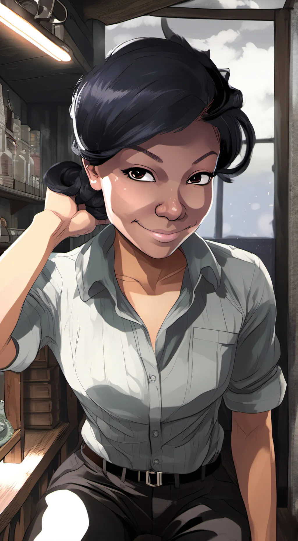 ai character: Baby background