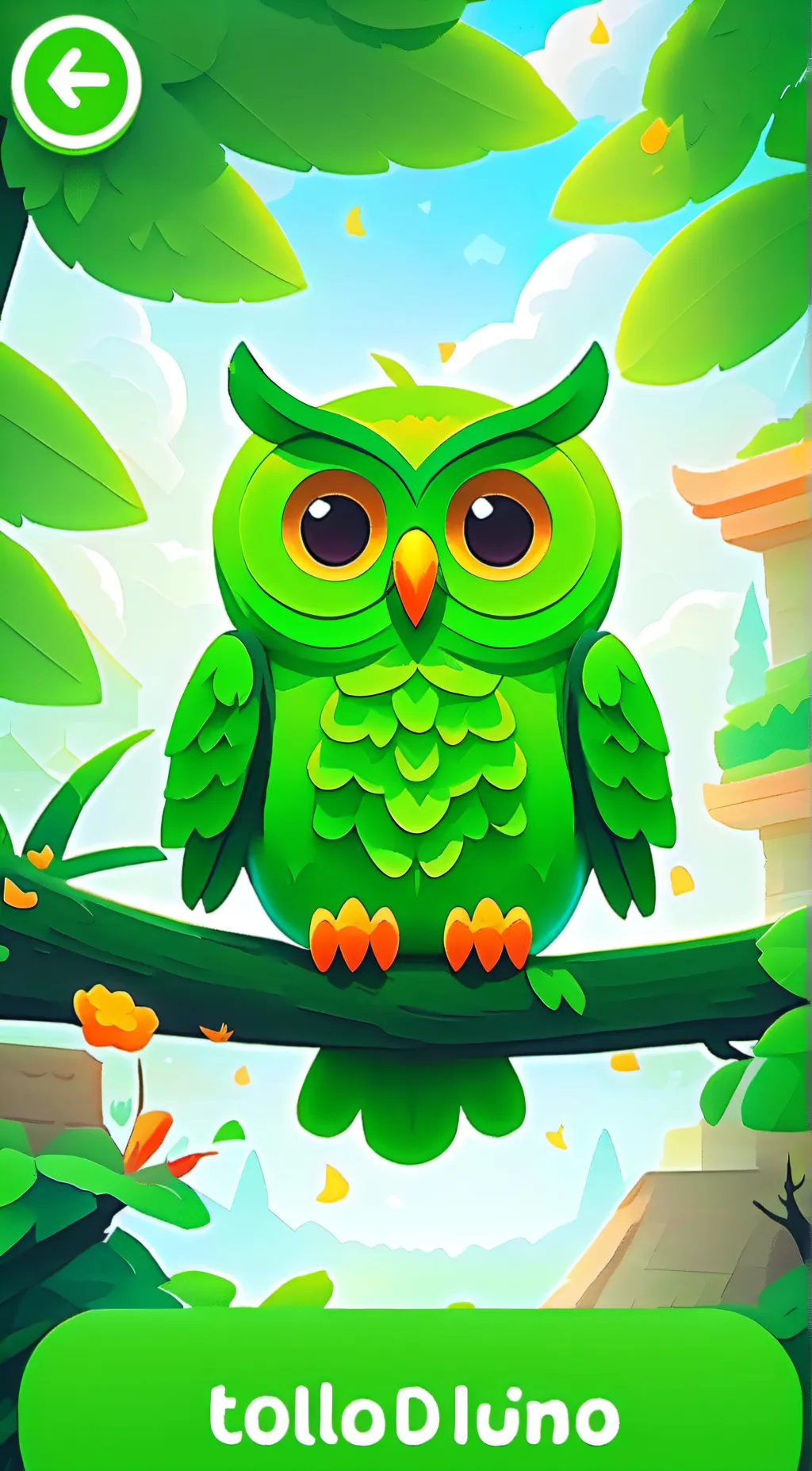 Talkie AI - Chat with Duolingo owl 