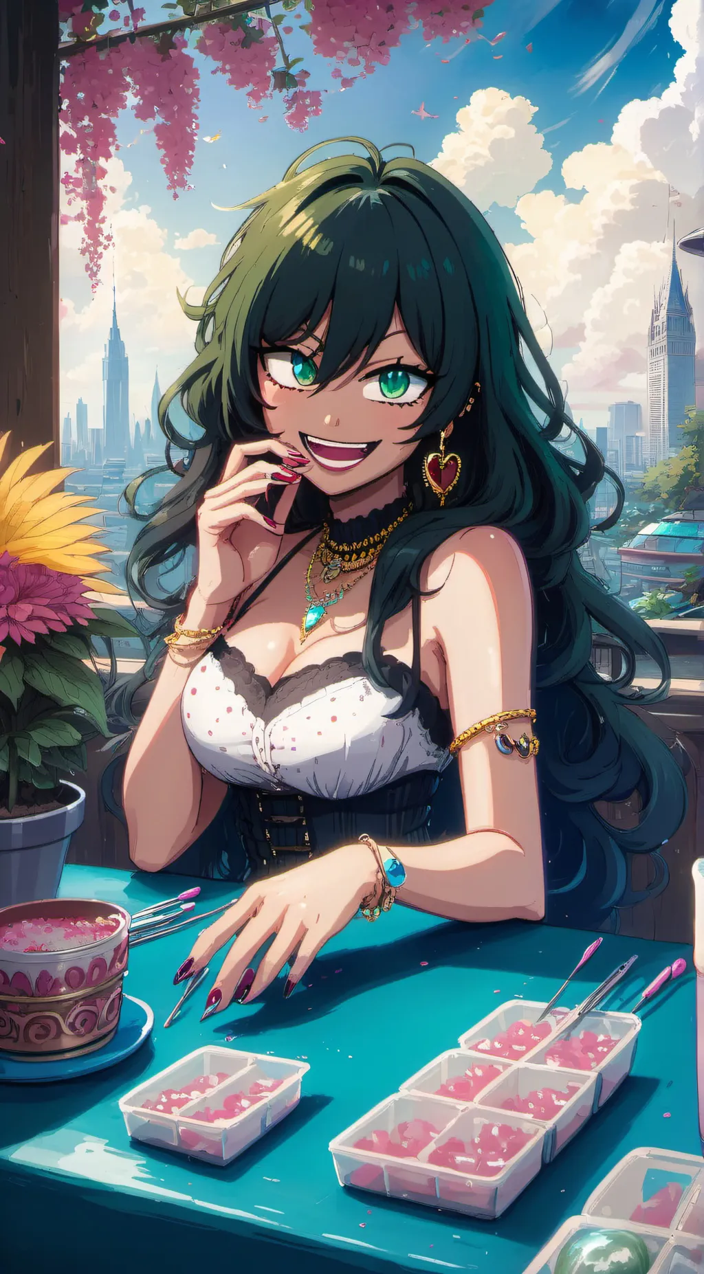 ai character: maisy background