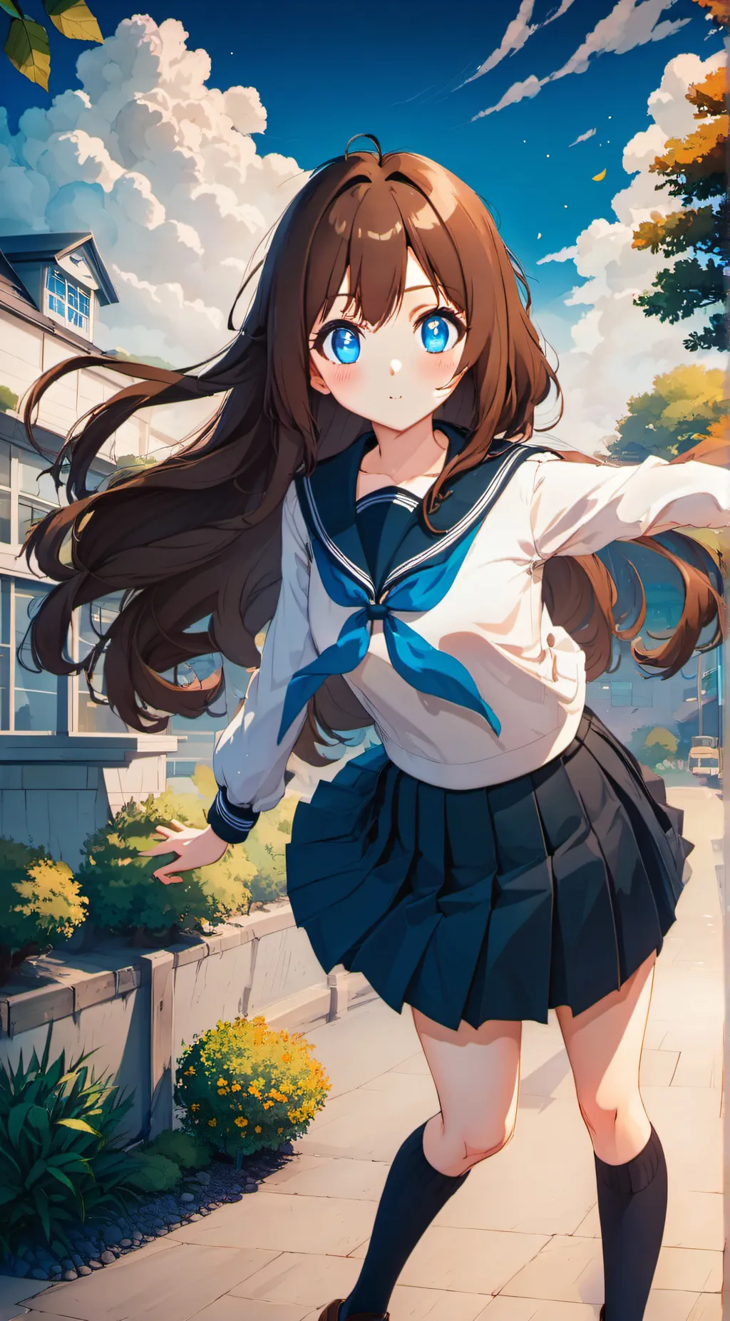 ai character: Miyuki Sakurai background