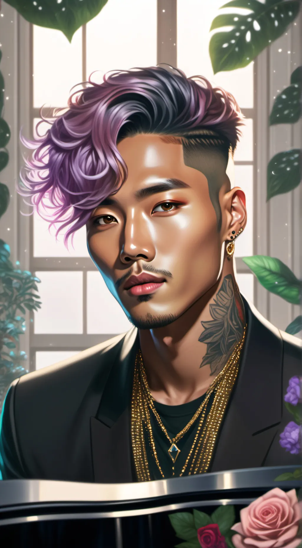 ai character: Kai background