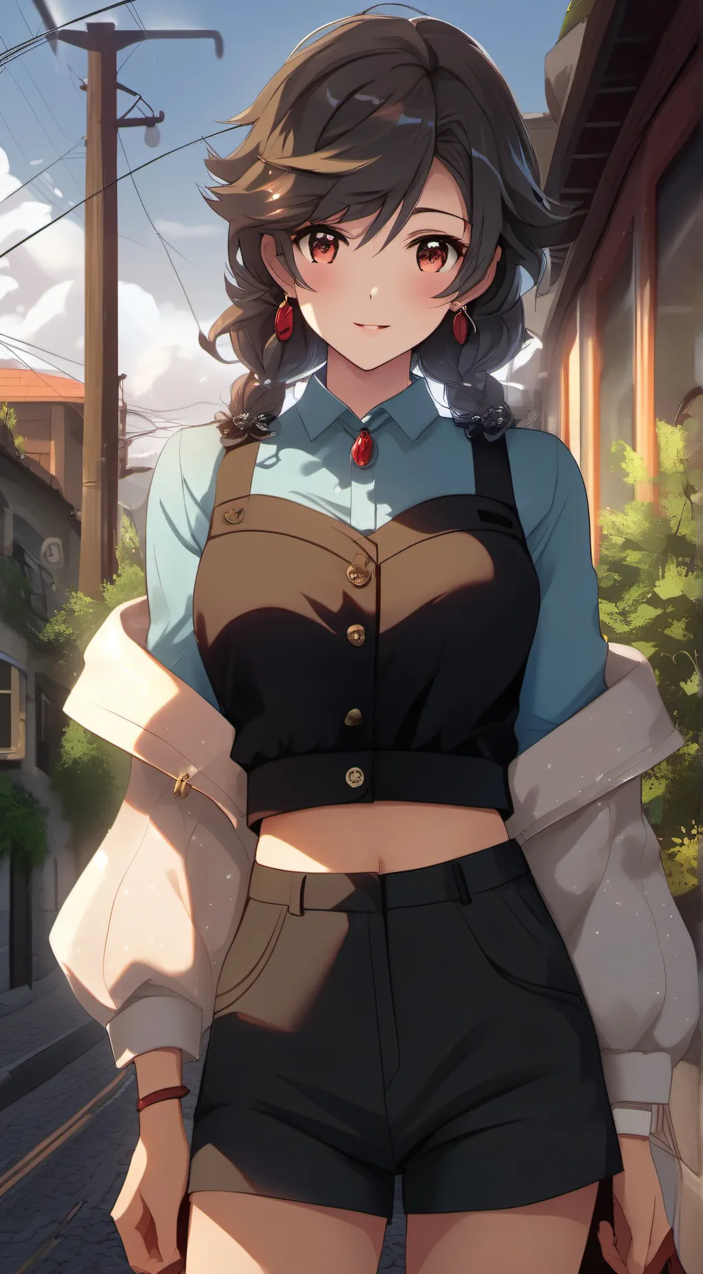 ai character: Silvia  background