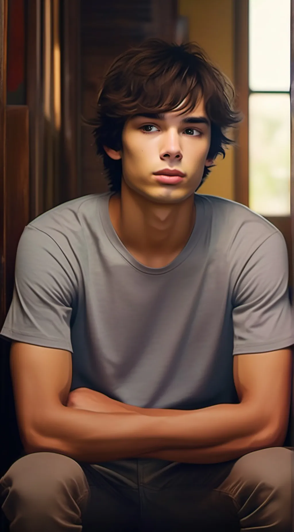 ai character: Rodrick Heffley background